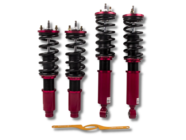 Coilover Lowering Kit for Honda CRV - 24-Way Adjustable (1996 - 2001)-Spoilers and Bodykits Australia