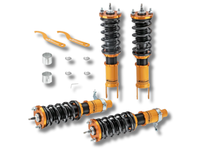 Coilover Lowering Kit for Honda Civic / CRX EE / EF / EC - 24-Way Adjustable (1988 - 1991)-Spoilers and Bodykits Australia