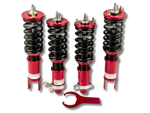 Coilover Lowering Kit for Honda Civic ED2 / ED3 / ED4 - 24-Way Adjustable (1989 - 1991)-Spoilers and Bodykits Australia