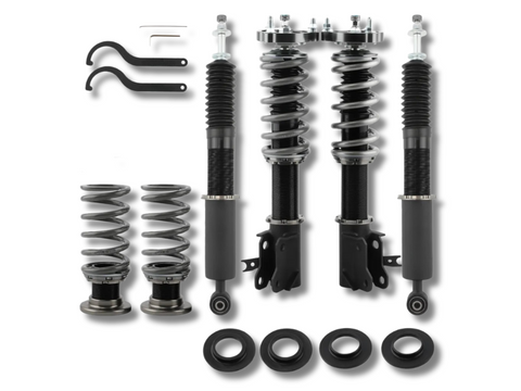 Coilover Lowering Kit for Honda Civic Si FD1 / FD2 / FD3 - 24-Way Adjustable (2006 - 2011)-Spoilers and Bodykits Australia
