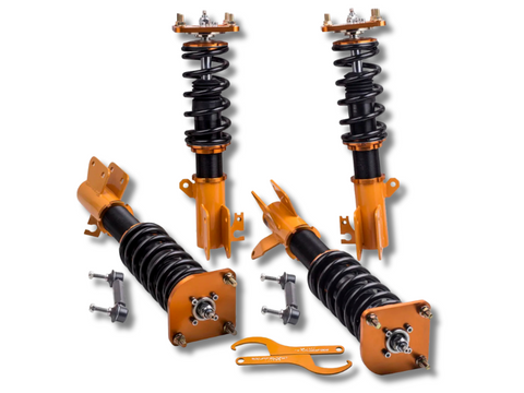 Coilover Lowering Kit for Mazda 323 BJ / Protege - 24-Way Adjustable (1999 - 2003)-Spoilers and Bodykits Australia
