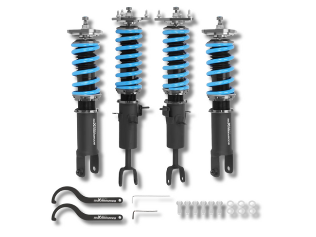 Coilover Lowering Kit for Nissan 350Z (2003 - 2008) & Infiniti G35 Coupe / Sedan - 24-Way Adjustable (2003 - 2006)-Spoilers and Bodykits Australia