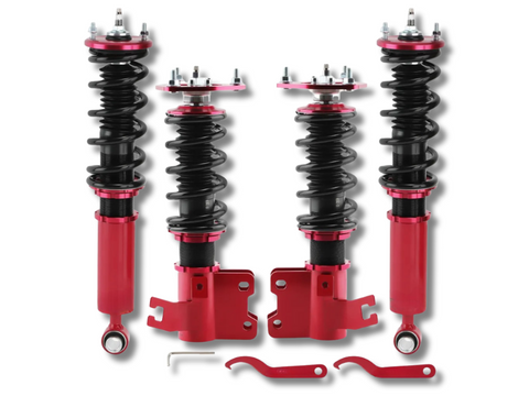 Coilover Lowering Kit for Nissan Silvia S13 / 180SX / 240SX - 24-Way Adjustable (1988 - 1994)-Spoilers and Bodykits Australia