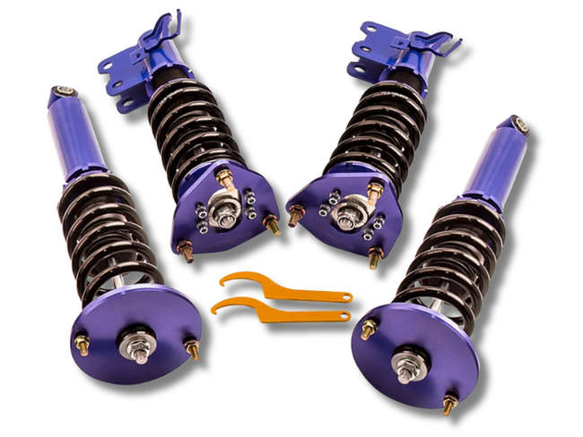 Coilover Lowering Kit for Nissan Silvia S14 / 200SX / 240SX - Adjustable Height with Camber (1995 - 1998)-Spoilers and Bodykits Australia