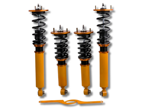 Coilover Lowering Kit for Nissan Skyline R33 GTS-T RB25DET - 24-Way Adjustable (1993 - 1998)-Spoilers and Bodykits Australia