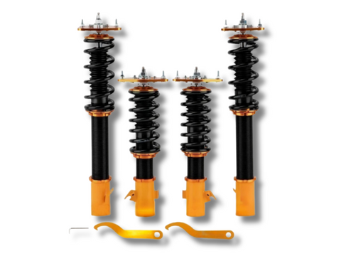 Coilover Lowering Kit for Subaru Impreza - 24-Way Adjustable (2000 - 2007)-Spoilers and Bodykits Australia