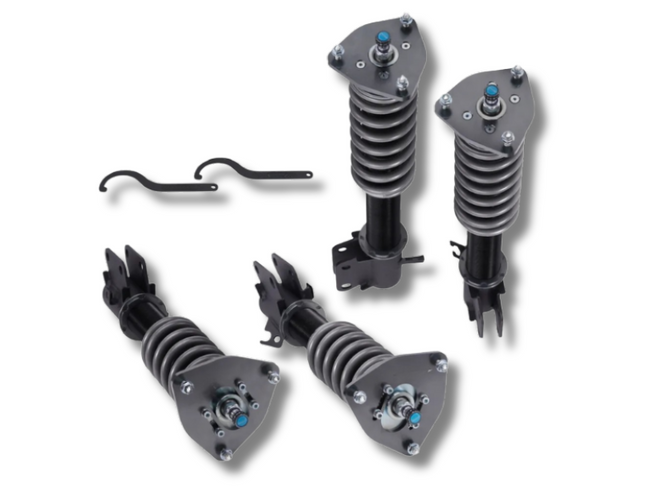 Coilover Lowering Kit for Subaru Impreza WRX GDA / GD9 / GGA - 24-Way Adjustable (2000 - 2007)-Spoilers and Bodykits Australia