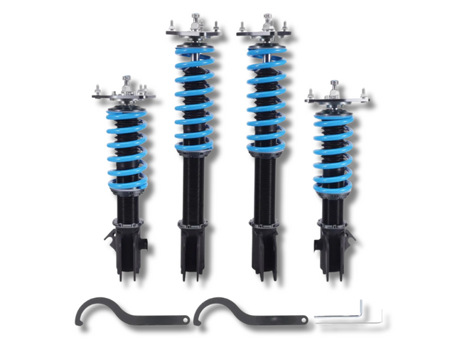 Coilover Lowering Kit for Subaru Impreza WRX GDA / GD9 / GGA / STI GDB - Damper Adjustable (2000 - 2007)-Spoilers and Bodykits Australia