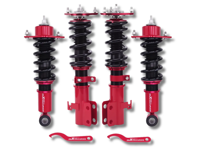 Coilover Lowering Kit for Toyota Corolla E120 - Height Adjustable (2001 - 2007)-Spoilers and Bodykits Australia