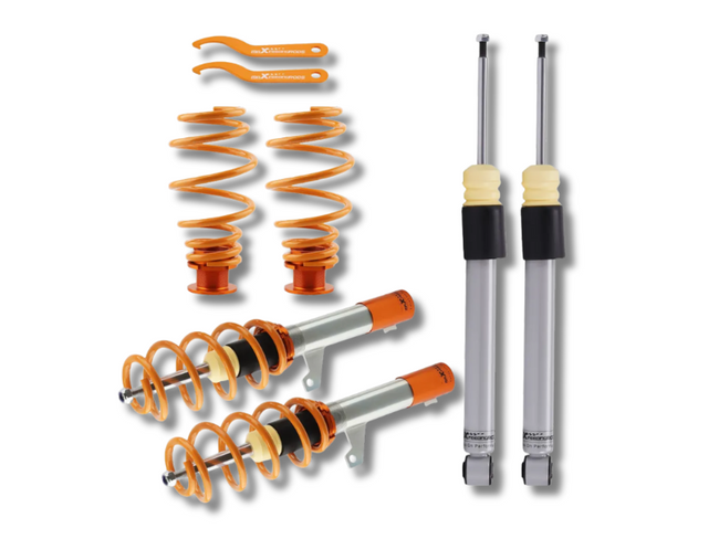 Coilover Lowering Kit for Volkswagen Golf MK5 A5 1K - Adjustable (2003 - 2008)-Spoilers and Bodykits Australia