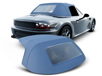 Convertible Soft Top with Plastic Window for BMW Z3 E36 Roadster - Blue (1996 - 2002) - Spoilers and Bodykits Australia