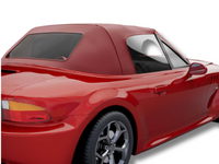 Convertible Soft Top with Plastic Window for BMW Z3 E36 Roadster - Burgundy (1996 - 2002) - Spoilers and Bodykits Australia