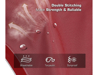 Convertible Soft Top with Plastic Window for BMW Z3 E36 Roadster - Burgundy (1996 - 2002) - Spoilers and Bodykits Australia