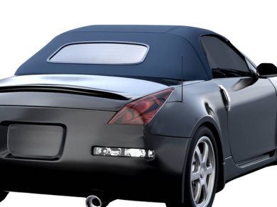 Convertible Soft Top with Plastic Window for Nissan 350Z Z33 - Blue (2003 - 2009) - Spoilers and Bodykits Australia