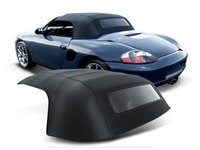 Convertible Soft Top with Plastic Window for Porsche Boxter 986 - Black (1996 - 2002) - Spoilers and Bodykits Australia