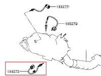 DPF Exhaust Temperature Sensor for MQ / MR Mitsubishi Triton 2.4L Diesel (Bottom Sensor) (2015 Onwards)-Spoilers and Bodykits Australia