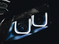 DRL LED HALO Projector Head Lights for Isuzu D-MAX - Black (2012 - 2016 Models) - Spoilers and Bodykits Australia