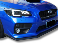 DRL LED Projector Head Lights with Sequential Indicators & Red DRL for Subaru Levorg / WRX / STI (2014 - 2017) - Spoilers And Bodykits Australia