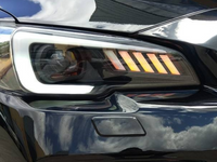 DRL LED Projector Head Lights with Sequential Indicators & White DRL for Subaru Levorg / WRX / STI (2014 - 2017) - Spoilers And Bodykits Australia