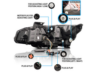 DRL LED Projector Head Lights with Sequential Indicators for Honda Civic (2016 - 2021 Models) - Spoilers And Bodykits Australia