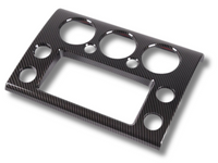 Dashboard Centre Panel Cover Trim for Toyota FJ Cruiser - Carbon Fibre Look (2007 - 2021)-Spoilers and Bodykits Australia