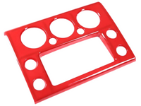 Dashboard Centre Panel Trim Cover for Toyota FJ Cruiser - Red - Pair (2007 - 2021)-Spoilers and Bodykits Australia