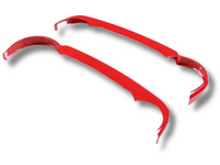 Dashboard Centre Trims for Toyota FJ Cruiser - Red - Pair (2007 - 2021)-Spoilers and Bodykits Australia