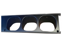 Dashboard Fascia for Holden Torana LH / LX / UC / SLR 5000 / A9X - Black/Silver-Spoilers and Bodykits Australia