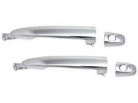 Door Handle Set for Toyota Hilux GGN / KUN / TGN Dual Cab - Chrome (2005 - 2015)-Spoilers and Bodykits Australia