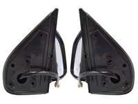 Door Mirrors with Indicator for Isuzu D-MAX - 5 Pins - Chrome - Pair (2008 - 2012)-Spoilers and Bodykits Australia