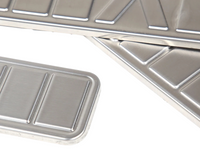 Door Sill Scuff Trims x4 for Ineos Grenadier - Stainless Steel (2020 Onwards)-Spoilers and Bodykits Australia