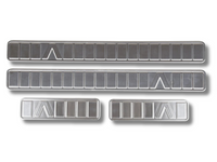 Door Sill Scuff Trims x4 for Ineos Grenadier - Stainless Steel (2020 Onwards)-Spoilers and Bodykits Australia