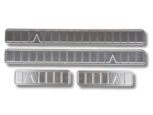 Door Sill Scuff Trims x4 for Ineos Grenadier - Stainless Steel (2020 Onwards)-Spoilers and Bodykits Australia