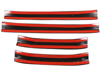 Door Sill Scuff Trims x4 for Land Rover Defender 110 - Black (2020 - 2024)-Spoilers and Bodykits Australia