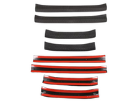 Door Sill Scuff Trims x4 for Land Rover Defender 110 - Black (2020 - 2024)-Spoilers and Bodykits Australia