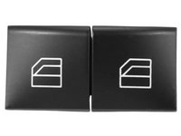 Driver Window Switch Button Covers x4 for Mercedes Benz ML Class / GL Class / R Class W164 / X164-Spoilers and Bodykits Australia