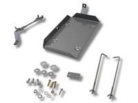 Dual Battery Tray for 150 Series Toyota Prado 1KD-FTV 3.0L - Silver (2010 Onwards)-Spoilers and Bodykits Australia