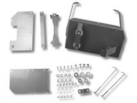 Dual Battery Tray for 70 / 76 / 78 / 79 Series Toyota Landcruiser V8 4.5L - ABS & Non-ABS - Silver-Spoilers and Bodykits Australia