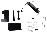 Dual Battery Tray for 70 Series Toyota Landcruiser 1VD-FTV V8 4.5L - Black-Spoilers and Bodykits Australia