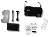 Dual Battery Tray for 70 Series Toyota Landcruiser 1VD-FTV V8 4.5L - Black-Spoilers and Bodykits Australia