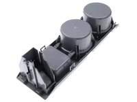 Dual Cup Holder & Coin Tray Box for BMW E46 3 Series 316 / 318 / 320 / 325 / 330 / M3 - Grey-Spoilers and Bodykits Australia