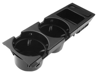 Dual Cup Holder & Coin Tray Box for BMW E46 3 Series 318 / 320 / 325 / 330 / M3 - Black-Spoilers and Bodykits Australia