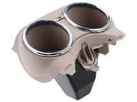 Dual Cup Holder for Mercedes Benz C219 CLS Class Coupe - Beige (2005 - 2010)-Spoilers and Bodykits Australia