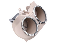 Dual Cup Holder for Mercedes Benz C219 CLS Class Coupe - Beige (2005 - 2010)-Spoilers and Bodykits Australia