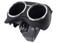 Dual Cup Holder for Mercedes Benz C219 CLS Class Coupe - Black (2005 - 2010)-Spoilers and Bodykits Australia