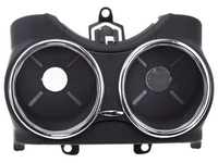 Dual Cup Holder for Mercedes Benz C219 CLS Class Coupe - Black (2005 - 2010)-Spoilers and Bodykits Australia