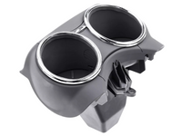 Dual Cup Holder for Mercedes Benz C219 CLS Class Coupe - Grey (2005 - 2010)-Spoilers and Bodykits Australia