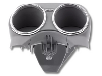 Dual Cup Holder for Mercedes Benz C219 CLS Class Coupe - Grey (2005 - 2010)-Spoilers and Bodykits Australia