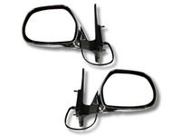 Electric Door Mirrors for 100 Series Toyota Landcruiser - Chrome - Pair (1998 - 2007)-Spoilers and Bodykits Australia