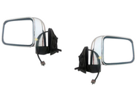 Electric Door Mirrors for D22 Nissan Navara 4WD - Chrome - Pair (2001 - 2015)-Spoilers and Bodykits Australia